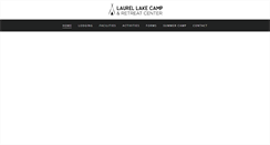 Desktop Screenshot of laurellakecamp.com
